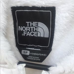 The North Face fleece jacket with hood